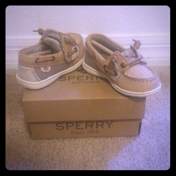 Sperry Shoresider Jr/Linen - Picture 1 of 4